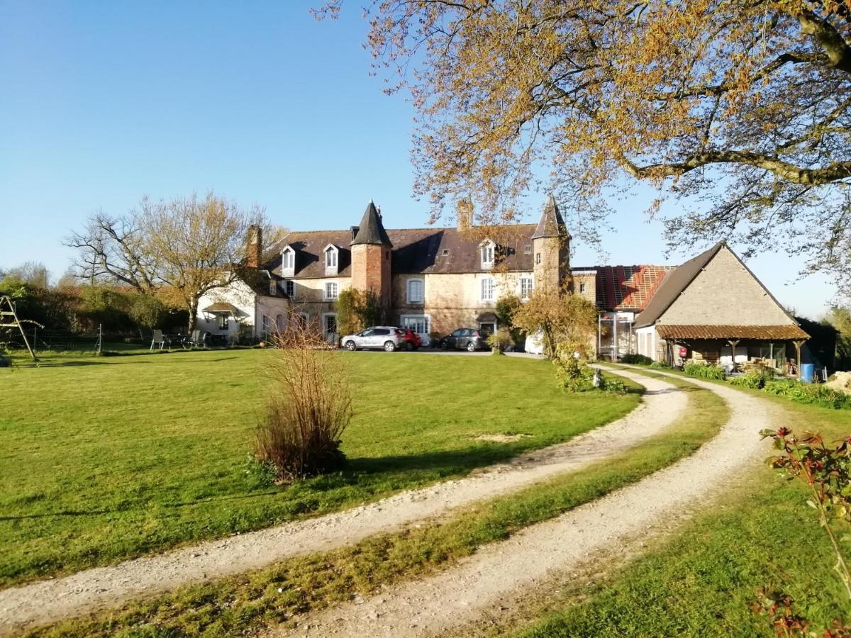 Gite Manoir Les Camps Greslins Questrecques エクステリア 写真