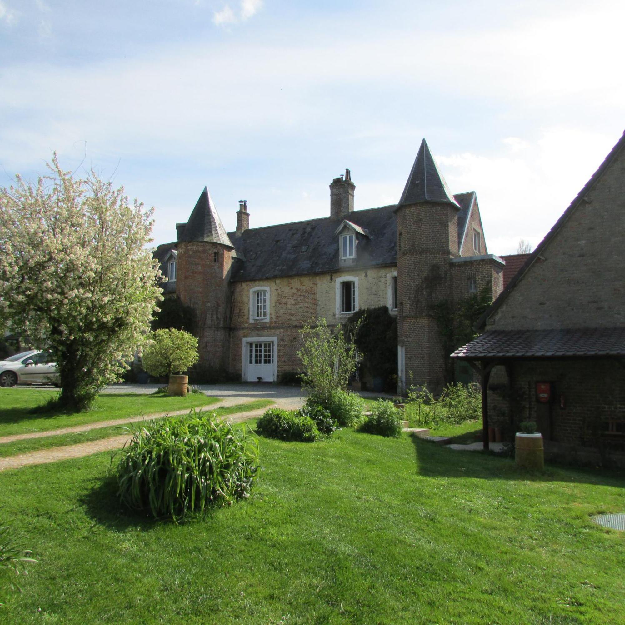 Gite Manoir Les Camps Greslins Questrecques エクステリア 写真